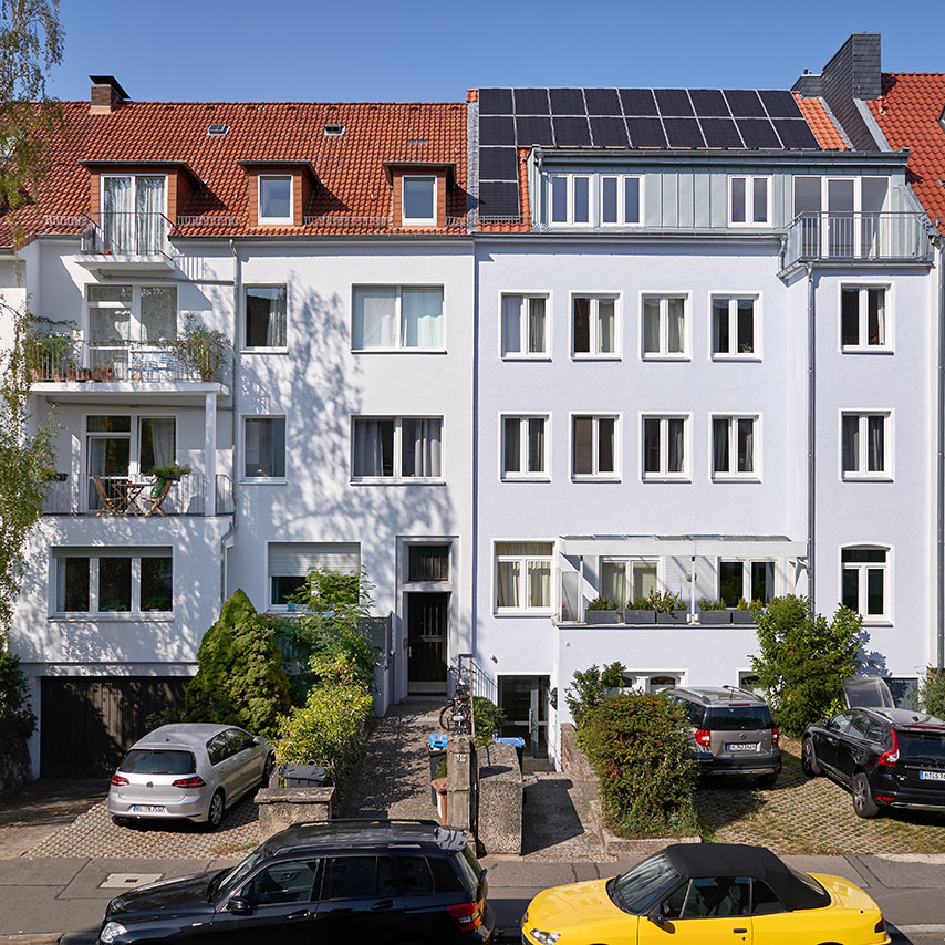Außenansicht der Bürgermeister-Fink-Str.